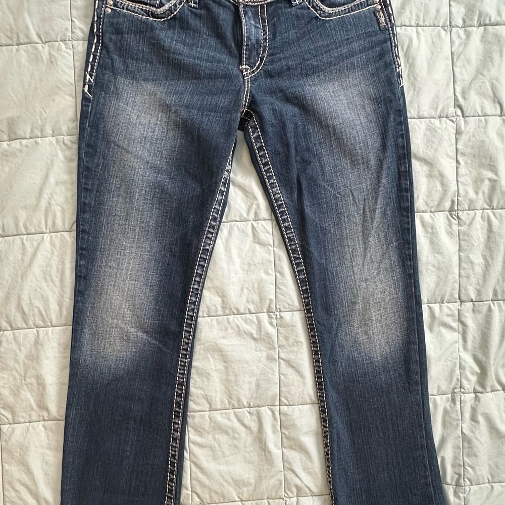 Silver Jeans Blue Straight Leg Denim